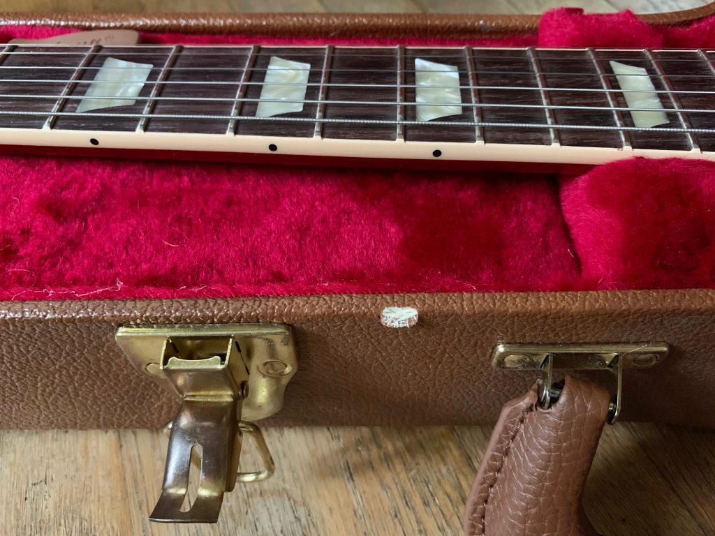 Guitar case tear